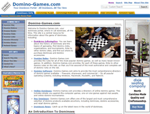 Tablet Screenshot of domino-games.com